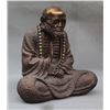 Image 2 : A BRONZE DHARMA BUDDHA FIGURE QING DYNASTY.