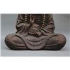 Image 7 : A BRONZE DHARMA BUDDHA FIGURE QING DYNASTY.