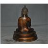 Image 4 : A BRONZE SAKYAMUNI BUDDHA FIGURE QING DYNASTY.