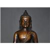 Image 5 : A BRONZE SAKYAMUNI BUDDHA FIGURE QING DYNASTY.