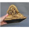 Image 10 : A GILT BRONZE MAHAKALA BUDDHA FIGURE QING DYNASTY.