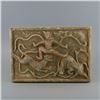Image 1 : A PORCELAIN EMPEROR & LION THANGKA HAN DYNASTY 1ST/C.
