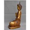 Image 2 : A GILT BRONZE SHAKYAMUNI BUDDHA FIGURE QING DYNASTY.