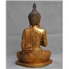 Image 3 : A GILT BRONZE SHAKYAMUNI BUDDHA FIGURE QING DYNASTY.