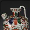 Image 4 : A FAMILLE VERTE DRAGON TEAPOT WANLI MARK 16TH/C.