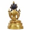 Image 3 : A-RARE GILT BRONZE BUDDHA FIGURE QIING DYNASTY.