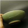 Image 3 : A GREEN GLAZE SUN FLOWER PLATE MING DYNASTY.