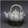 Image 1 : A WHITE PUMPKIN SHAPE TEAPOT SONG DYNASTY 10TH/C.