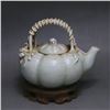 Image 2 : A WHITE PUMPKIN SHAPE TEAPOT SONG DYNASTY 10TH/C.