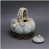 Image 3 : A WHITE PUMPKIN SHAPE TEAPOT SONG DYNASTY 10TH/C.