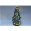 Image 2 : A GILT BRONZE 3-SIDE BUDDHA FIGURE MING DYNASTY.
