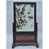 Image 1 : A FAMILLE ROSE PORCELAIN SCREEN QING DYNASTY.