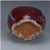 Image 8 : A RED GLAZE DOUBLE HANDLE VASE YONGZHENG MARK 17TH/C.