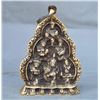 Image 1 : A GILT BRONZE SHAKYAMUNI BUDDHA FIGURE QING DYNASTY.