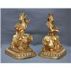 Image 3 : A GILT BRONZE GUAN-YIN BUDDHA FIGURE QING DYNASTY.