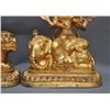 Image 9 : A GILT BRONZE GUAN-YIN BUDDHA FIGURE QING DYNASTY.