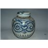 Image 2 : A BLUE & WHITE GINGER JAR QING DYNASTY.