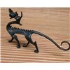 Image 2 : A BRONZE DRAGON STATUE QING DYNASTY.