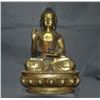 Image 1 : A GILT BRONZE SHAKYAMUNI BUDDHA FIGURE QING DYNASTY.
