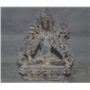 Image 1 : A BRONZE GUAN-YIN BUDDHA FIGURE QING DYNASTY.