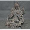 Image 3 : A BRONZE GUAN-YIN BUDDHA FIGURE QING DYNASTY.
