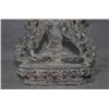 Image 6 : A BRONZE GUAN-YIN BUDDHA FIGURE QING DYNASTY.