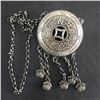 Image 2 : A SILVER PENDANT QING DYNASTY.