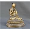Image 2 : A GILT BRONZE SHAMANISM BUDDHA FIGURE QING DYNASTY.