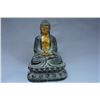 Image 1 : A GILT BRONZE SHAKYAMUNI BUDDHA FIGURE MING DYNASTY.