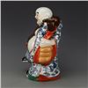 Image 2 : A PORCELAIN ENAMEL BUDDHA FIGURE QING DYNASTY 17TH/C.