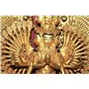 Image 2 : A-RARE GILT BRONZE BUDDHA FIGURE QIING DYNASTY.
