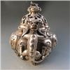Image 2 : A SLIVER DOUBLE DRAGON CENSER XUANDE MARK 14TH/C.