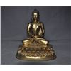 Image 1 : A GILT BRONZE SHAKYAMUNI BUDDHA FIGURE QING DYNASTY.