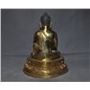 Image 4 : A GILT BRONZE SHAKYAMUNI BUDDHA FIGURE QING DYNASTY.