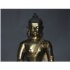 Image 5 : A GILT BRONZE SHAKYAMUNI BUDDHA FIGURE QING DYNASTY.