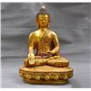 Image 1 : A GILT BRONZE SHAKYAMUNI BUDDHA FIGURE QING DYNASTY.