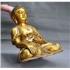 Image 8 : A GILT BRONZE SHAKYAMUNI BUDDHA FIGURE QING DYNASTY.