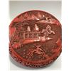 Image 2 : A LACQUER WARE JEWELRY BOX QIANLONG MARK 17TH/C.