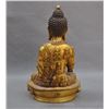 Image 4 : A GILT BRONZE SHAKYAMUNI BUDDHA FIGURE QING DYNASTY.