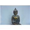 Image 2 : A GILT BRONZE SHAKYAMUNI BUDDHA FIGURE MING DYNASTY.