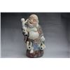 Image 1 : A PORCELAIN ENAMEL BUDDHA FIGURE QING DYNASTY 17TH/C.