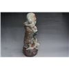Image 3 : A PORCELAIN ENAMEL BUDDHA FIGURE QING DYNASTY 17TH/C.