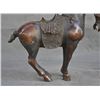 Image 8 : A BRONZE HORSE STATUE QING DYNASTY.