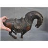 Image 9 : A BRONZE HORSE STATUE QING DYNASTY.
