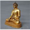 Image 3 : A GILT BRONZE SHAKYAMUNI BUDDHA FIGURE QING DYNASTY.