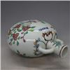 Image 3 : A FAMILLE VERTE MOON FLASK XUANDE MARK 14TH/C.