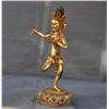 Image 2 : A GILT BRONZE VAJRAVARAHI BUDDHA FIGURE QING DYNASTY.