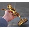 Image 8 : A GILT BRONZE VAJRAVARAHI BUDDHA FIGURE QING DYNASTY.