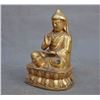 Image 4 : A GILT BRONZE SHAMANISM BUDDHA FIGURE QING DYNASTY.