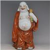 Image 1 : A PORCELAIN ENAMEL BUDDHA FIGURE QING DYNASTY 17TH/C.